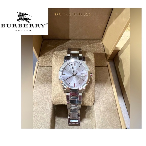EUC BURBERRY Automatic Watch w/Original Box